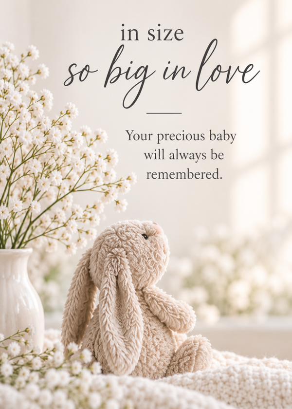 Baby Loss Card – Small in Size, Big in Love
