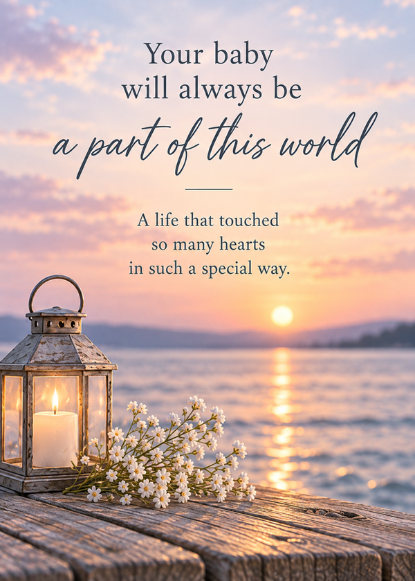 Baby Loss Card – Always Part of This World