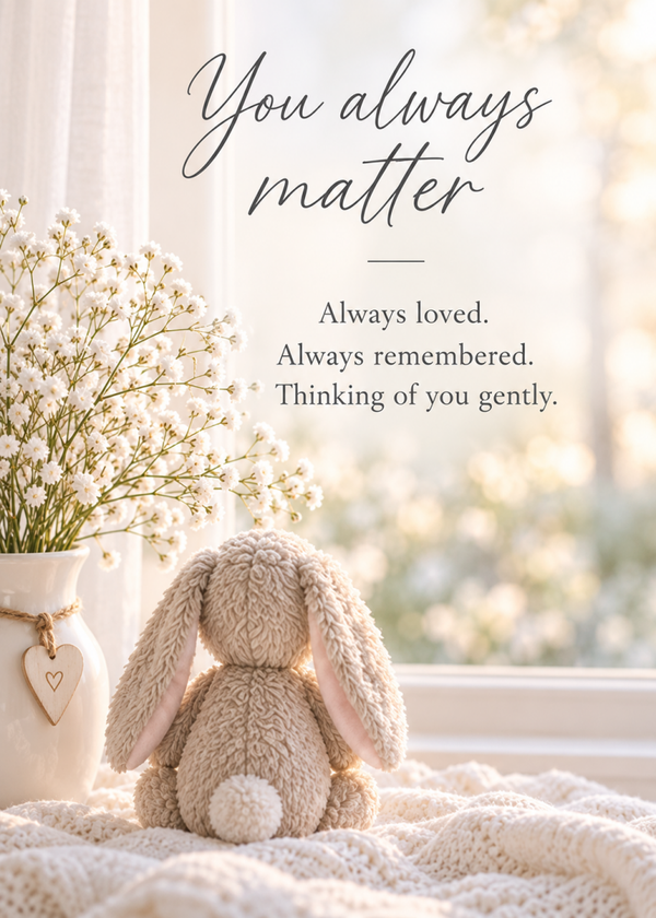Baby Loss Card – You Always Matter