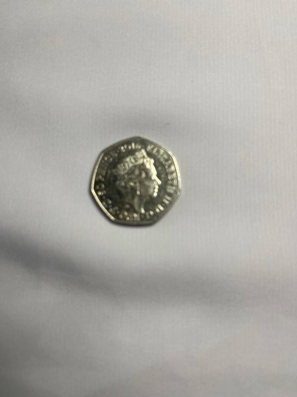 Rare 50p coin Mrs Tiggy Winkle 2016