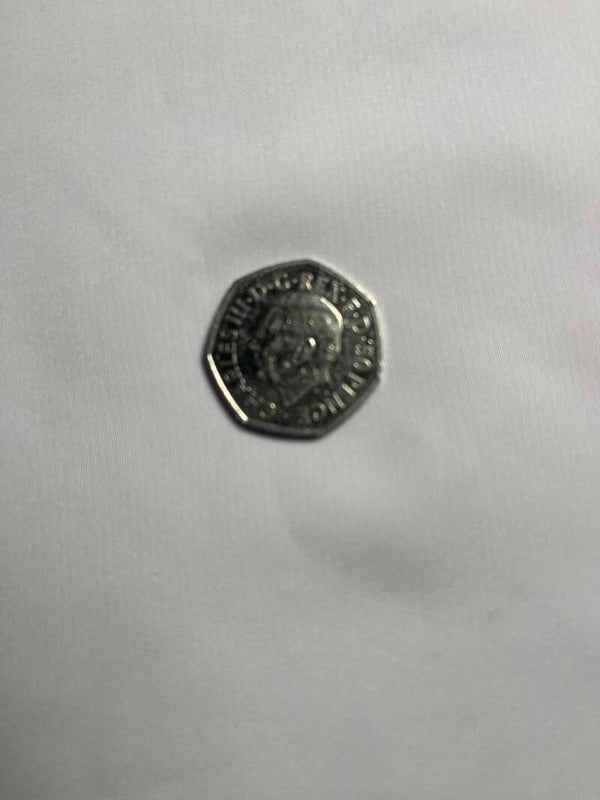 King Charles 111 50p coin