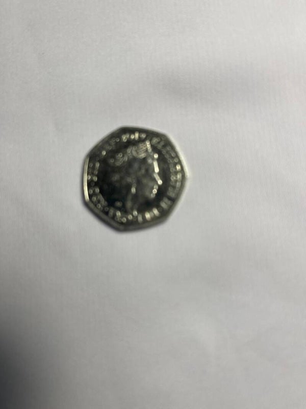 50p coin 2019 Royal Shield of Arms