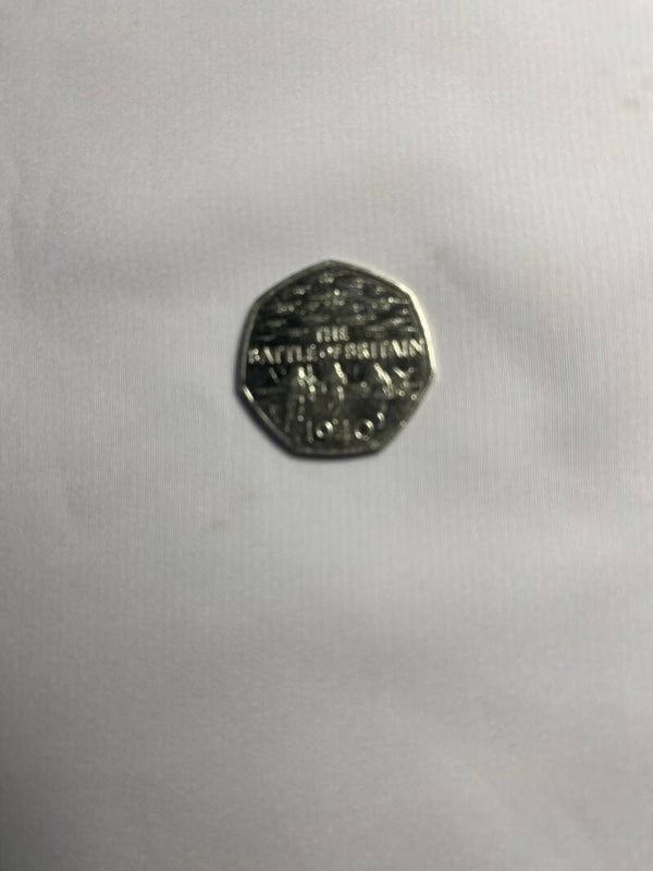50p The Battle of Britain 1940 Very Rare