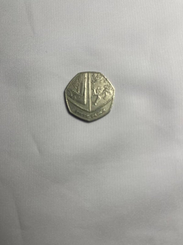50p coin 2022 Shelid