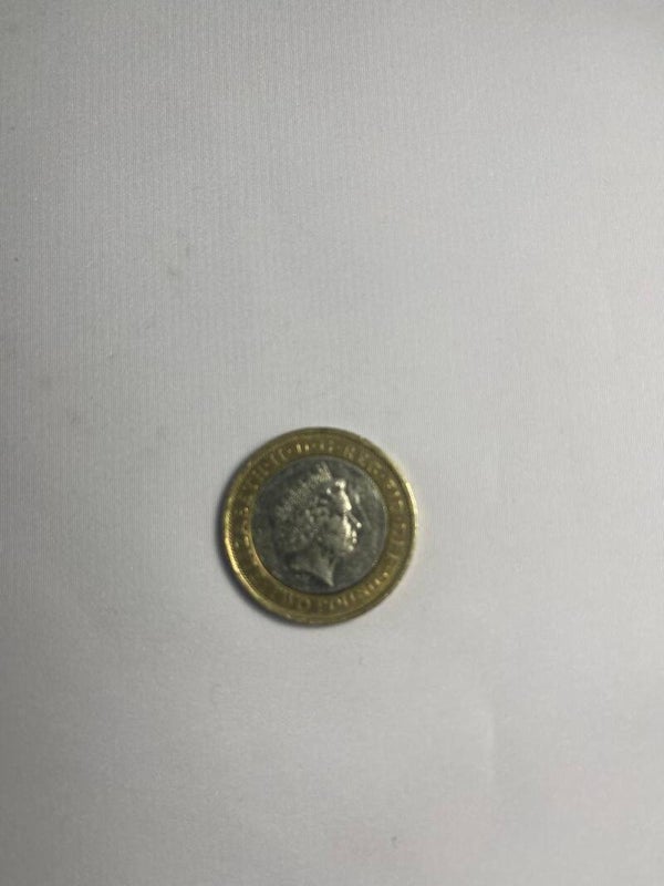 Rare 2 pound coin  1807