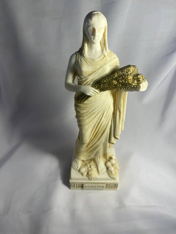 Alabaster Demeter Greek God