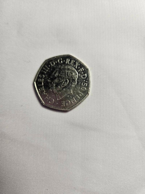 50p King Charles No Date