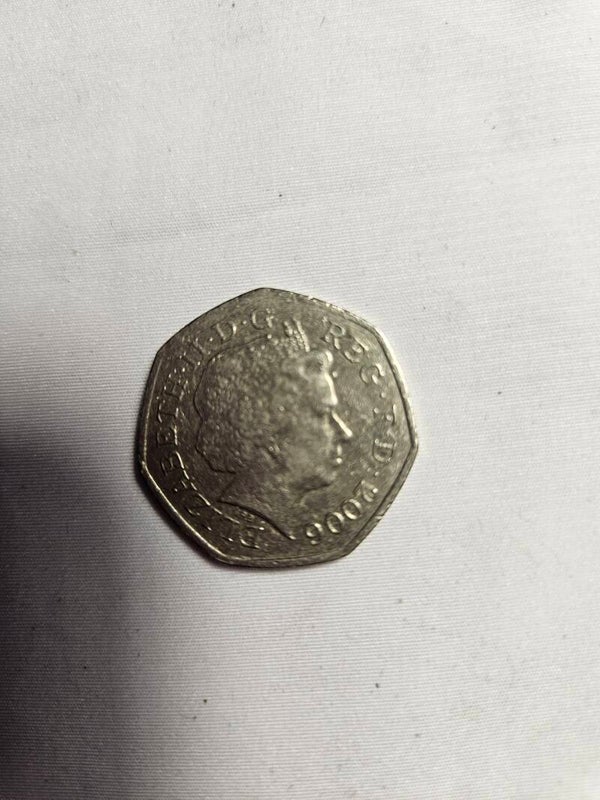 50p coin 2006 VC Victoria Cross