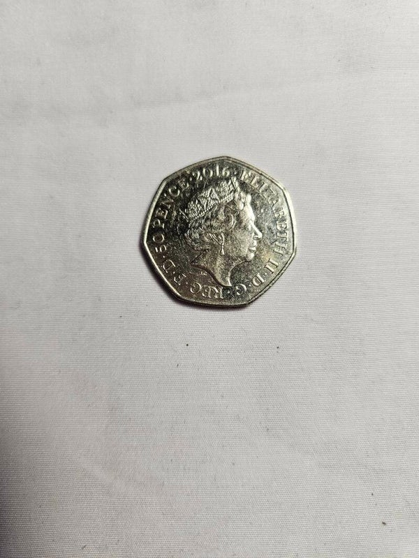 50p coin 2016 Tiggy Winkle