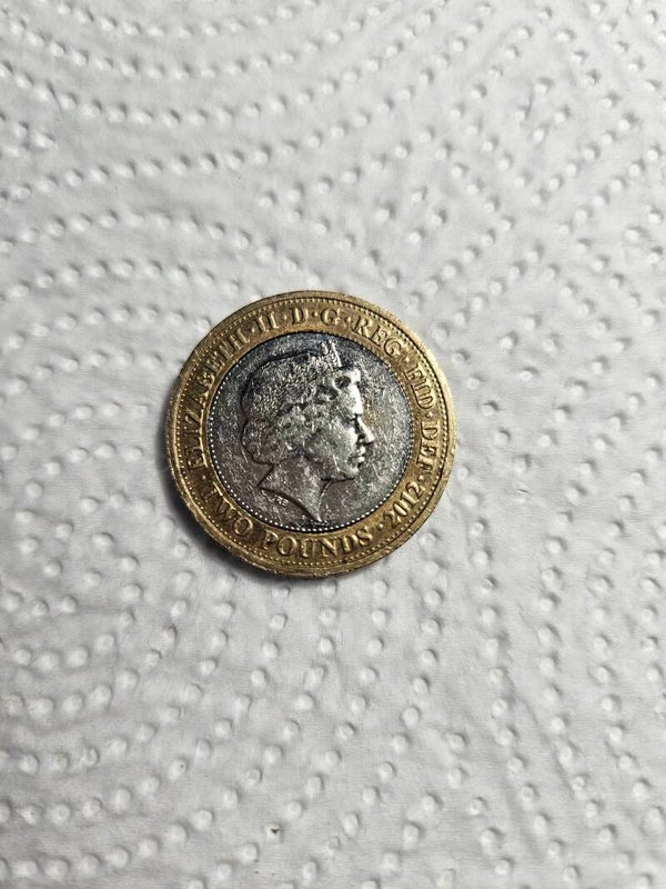 Rare £2 Charles Dickens 2012