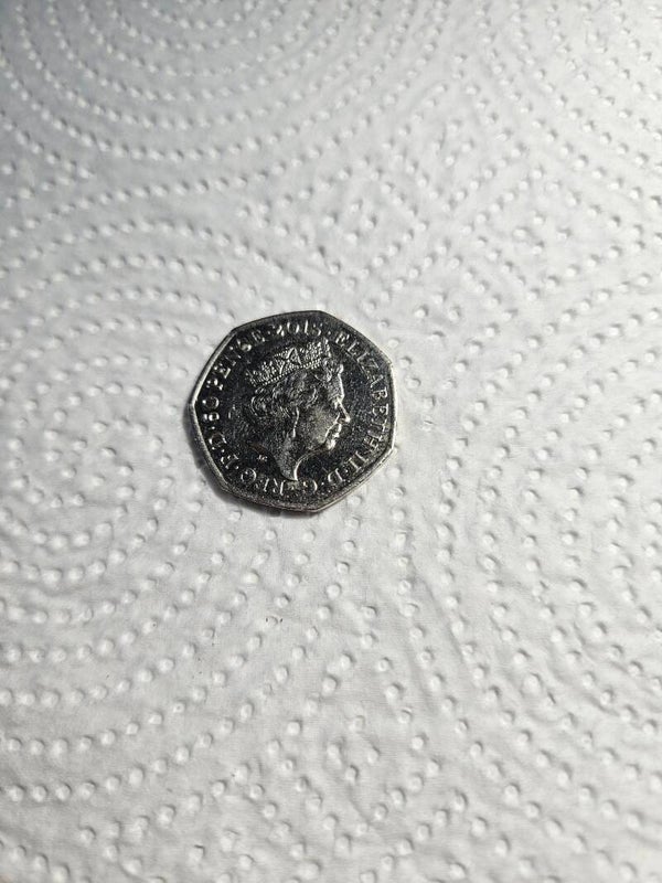 Battle of Britain 50p Fifty Pence Coin 2015
