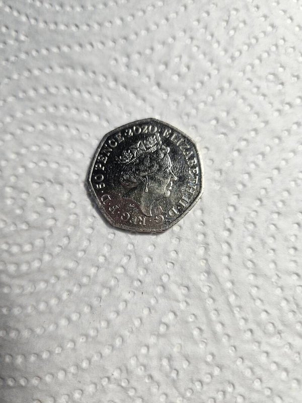 Very Rare Diversity Built Britain 50p Coin 2020