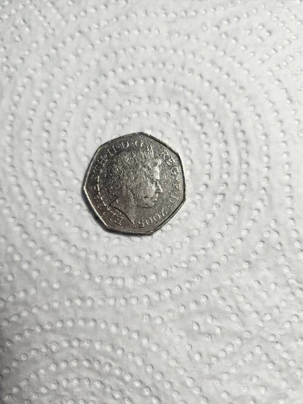 Extremely Rare Uk 2005 50p Coin Johnson’s Dictionary Plural