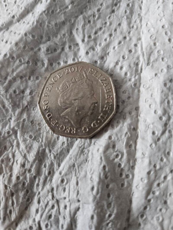 Rare 50p coin The Tale of Peter Rabbit
