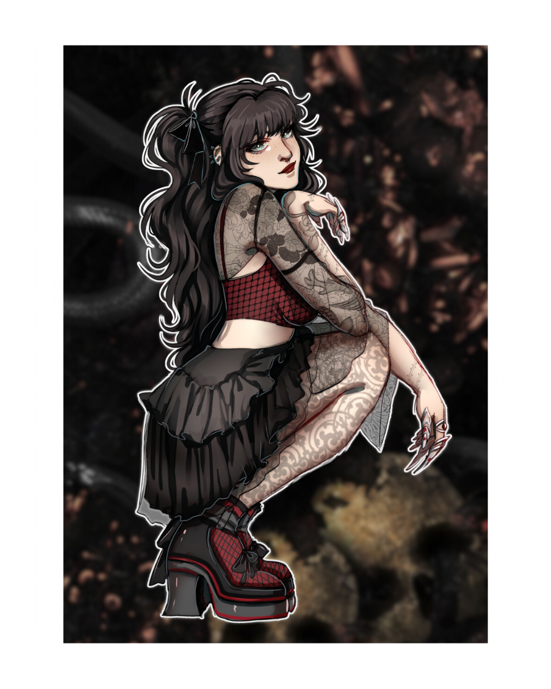 Charakter Karte „Nasha“