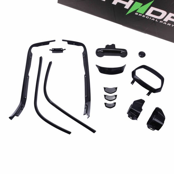 Stylingkit Compleet Glans Zwart THNDR | Vespa Sprint