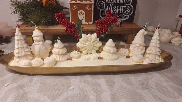 Centre de table oval