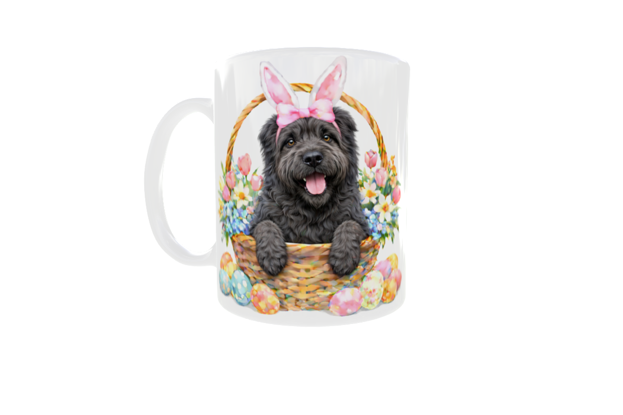 Easter Dog Basket Mug