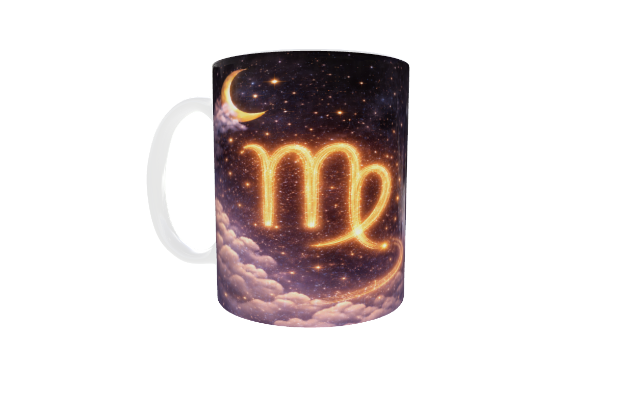 Zodiac Star Sign Symbols Mug