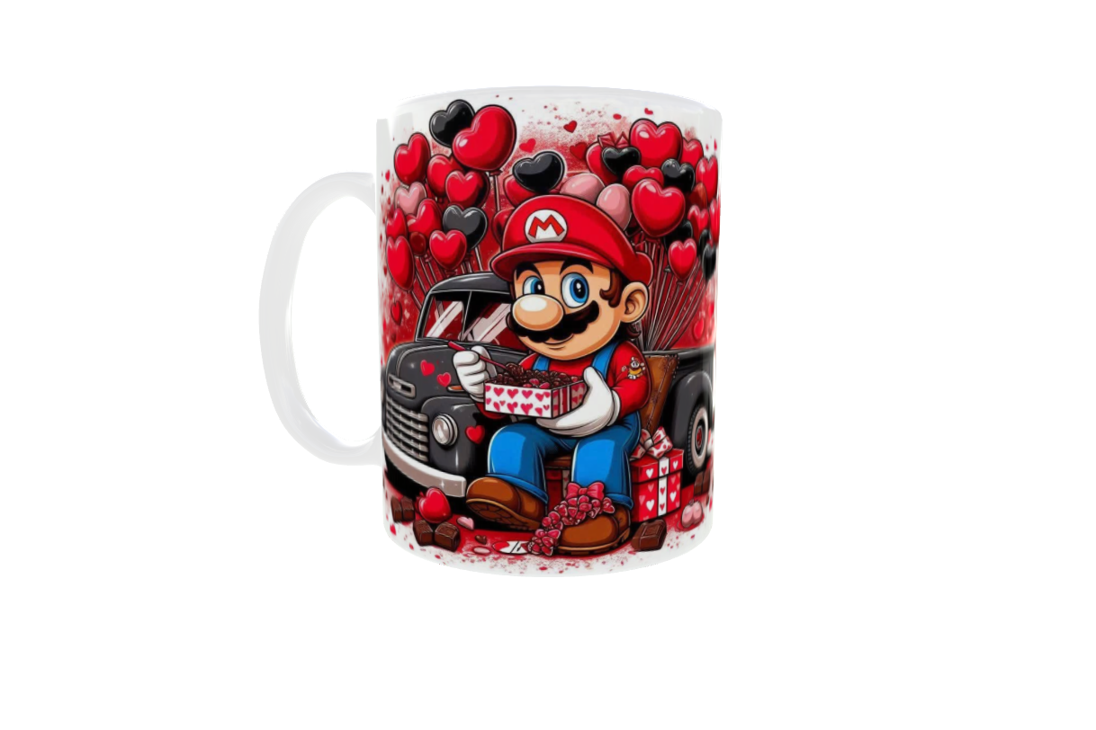 Mixed Character Valentine's Mug