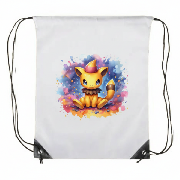 Pokémon Style Drawstring Bag