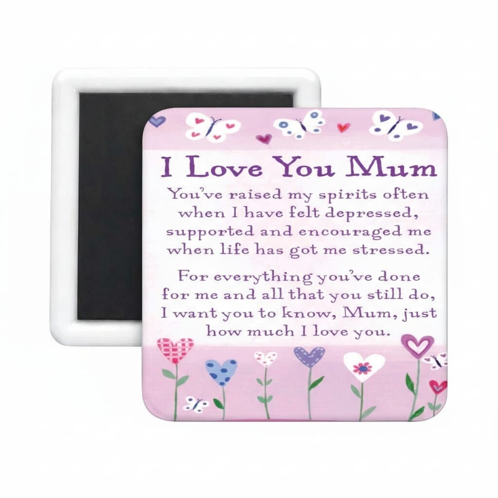 Mum (5) Square Magnet