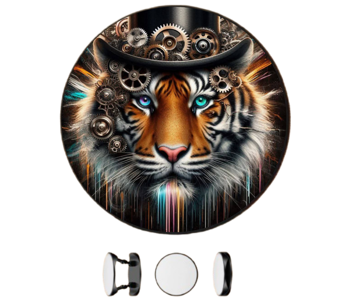 Steam Punk Animal Style Phone Grip - Pop Sockets
