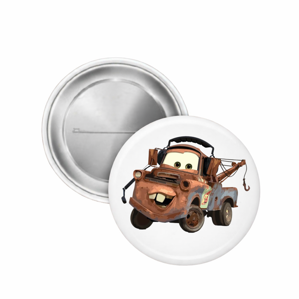 Cars Round Pin Badges - 3 sizes
