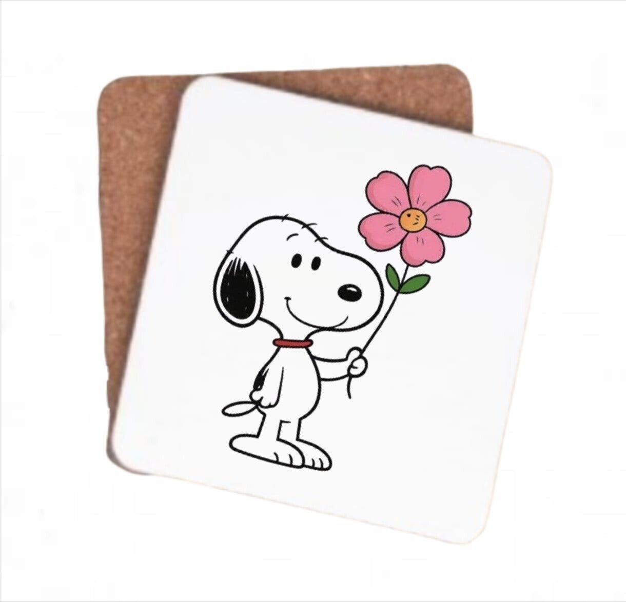 Snoopy Square Cork Coaster