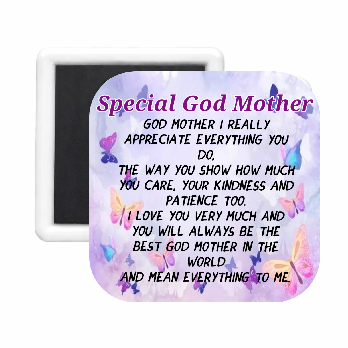 God Mother (1) Square Magnet
