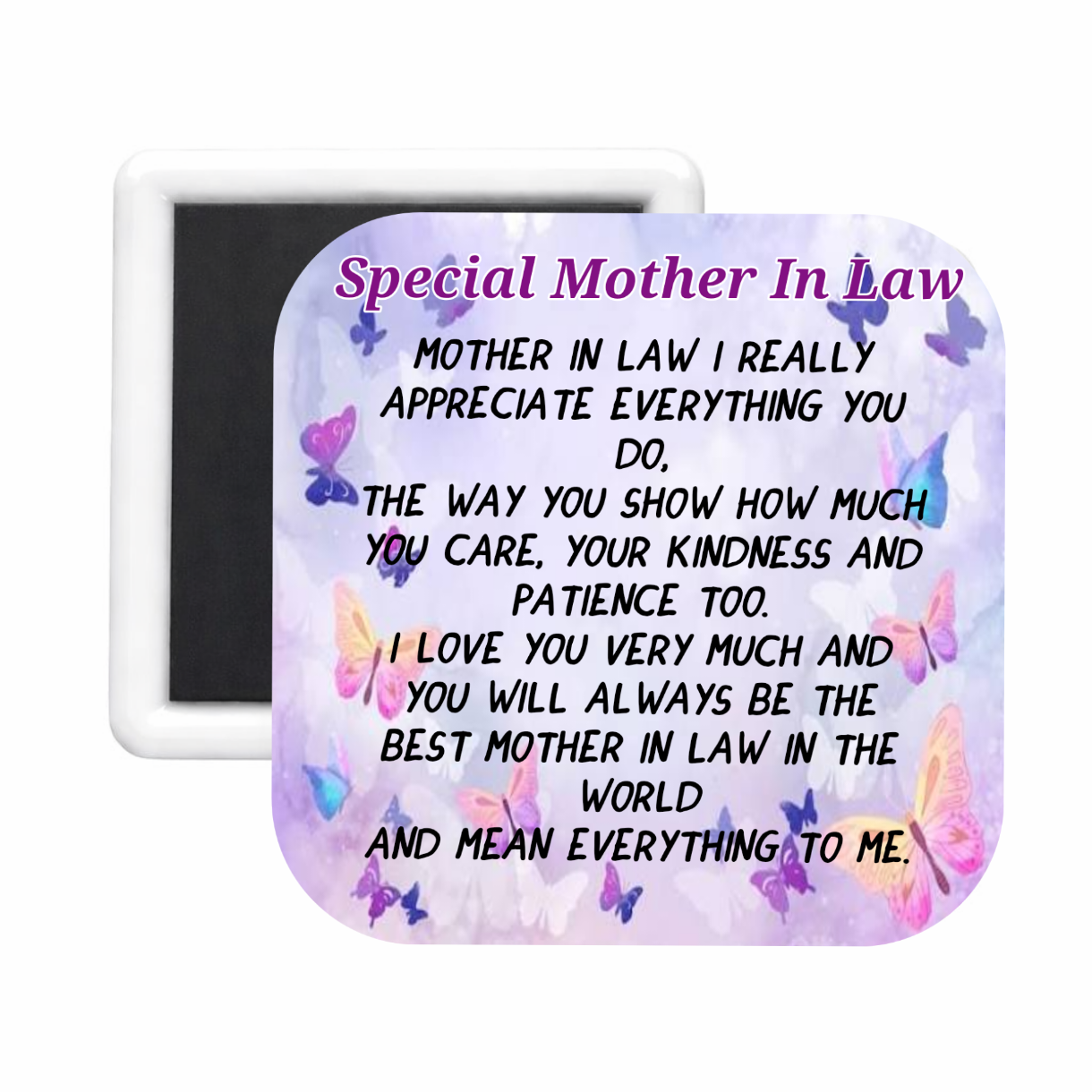 Mother In Law (1) Square Magnet