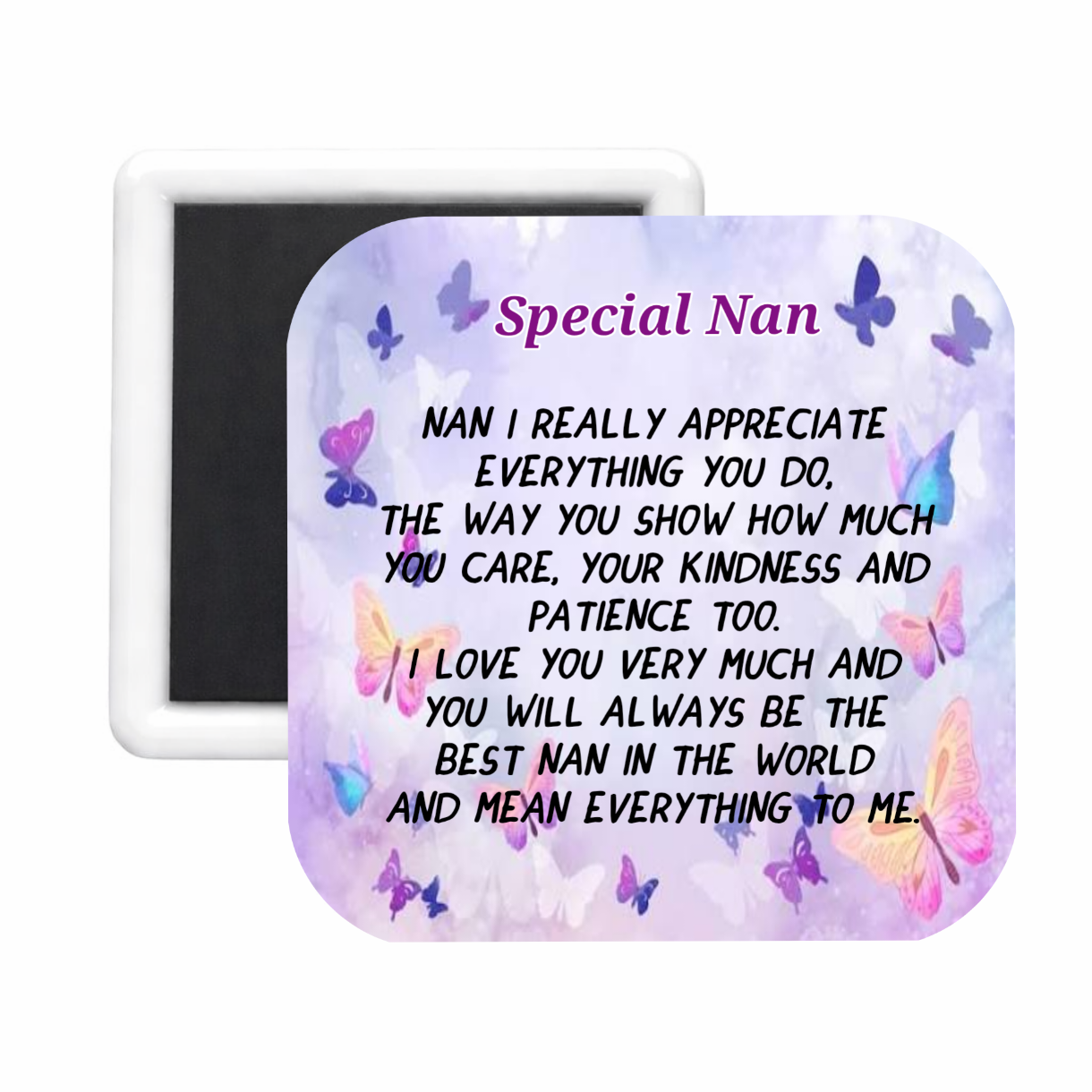 Nan (1) Square Magnet