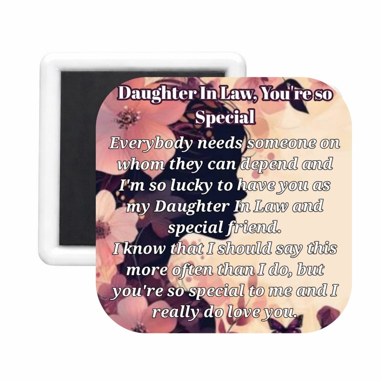 Daughter In Law (1) Square Magnet