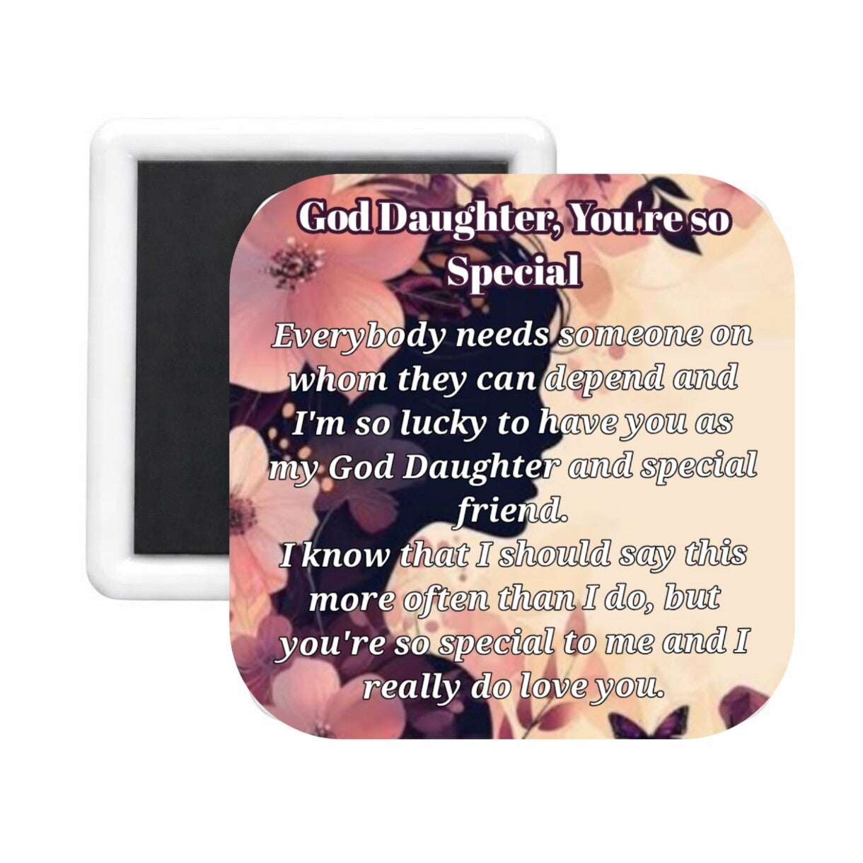 God Daughter (1) Square Magnet