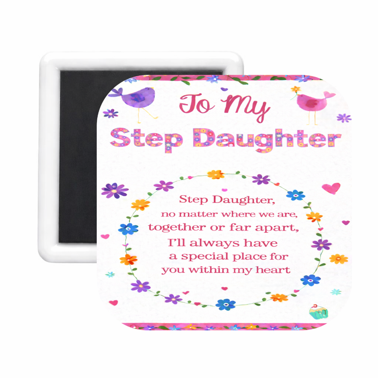 Step Daughter (4) Square Magnet