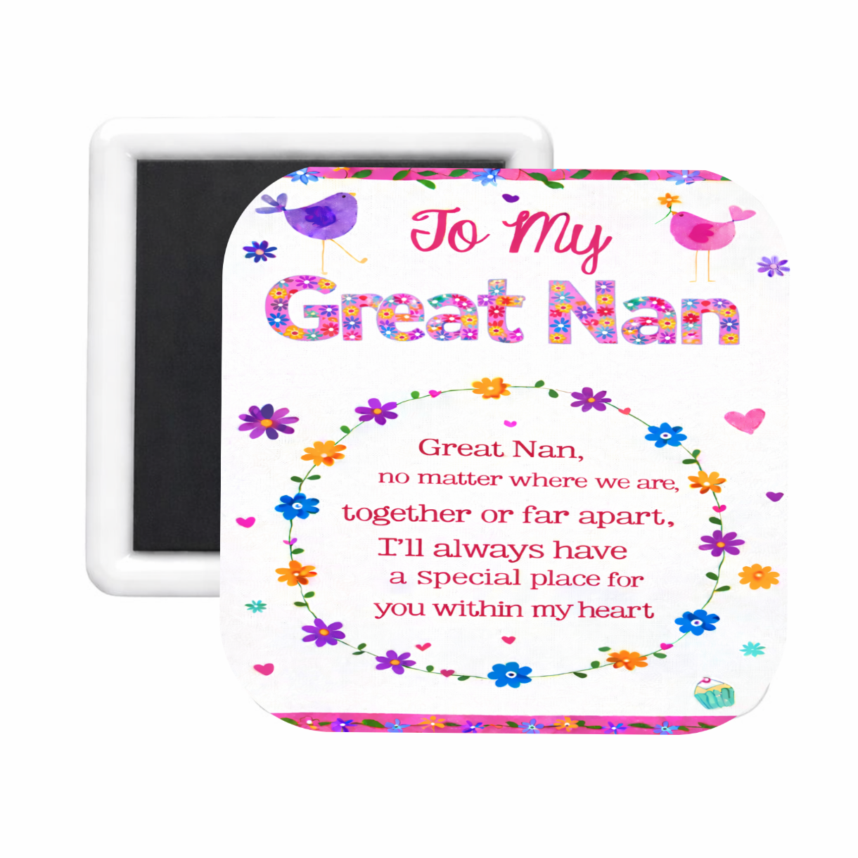 Great Nan (4) Square Magnet