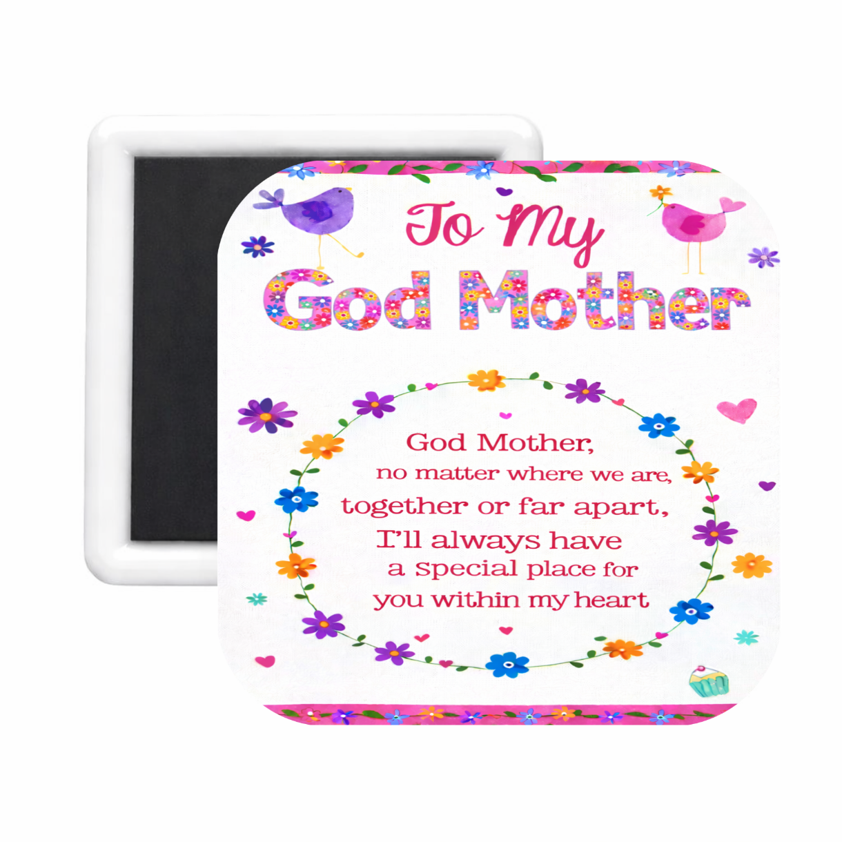 God Mother (4) Square Magnet
