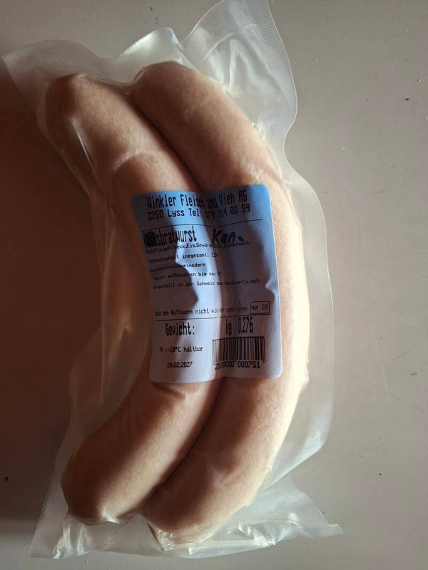 Kanninchen Wurst