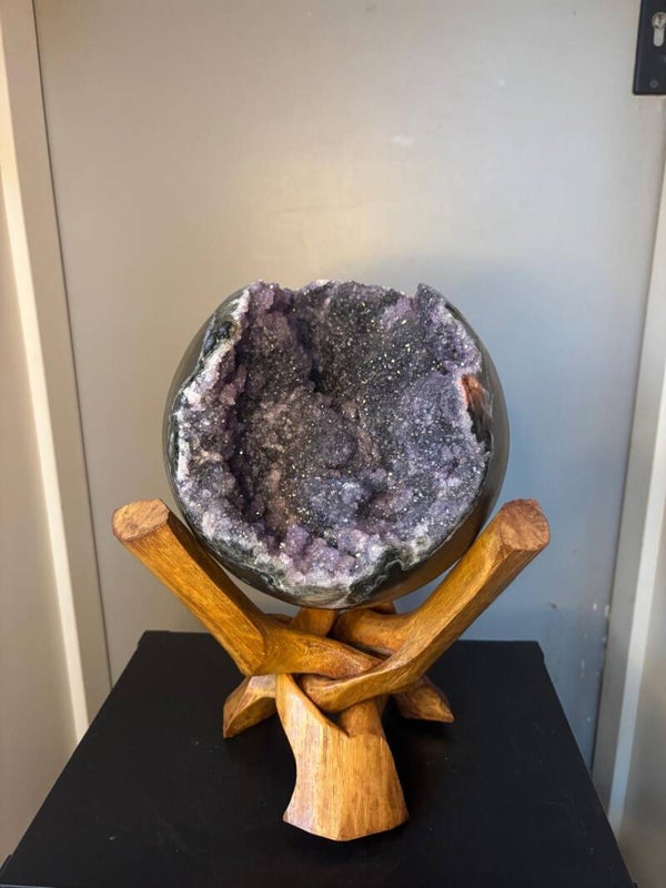 Amethist bol met standaard