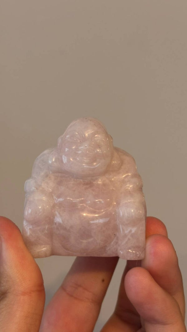 Rozenkwarts boeddha