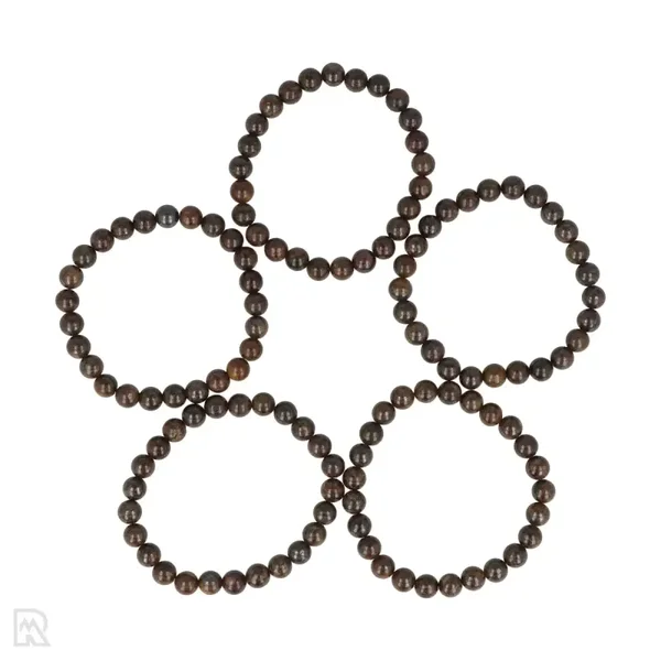 Armband bronziet 8 mm