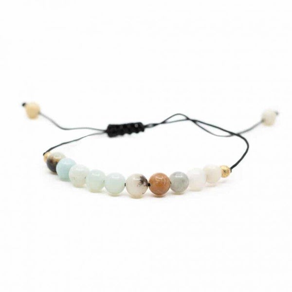 Armband Amazoniet verstelbaar