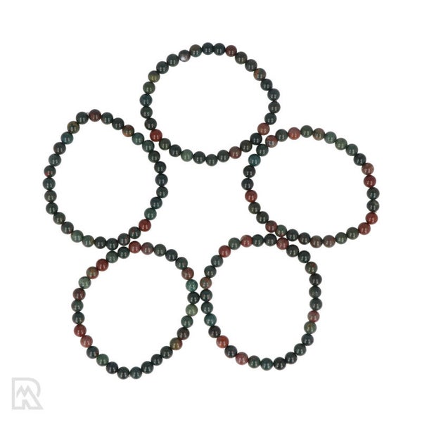 Armband heliotroop 4,6 mm