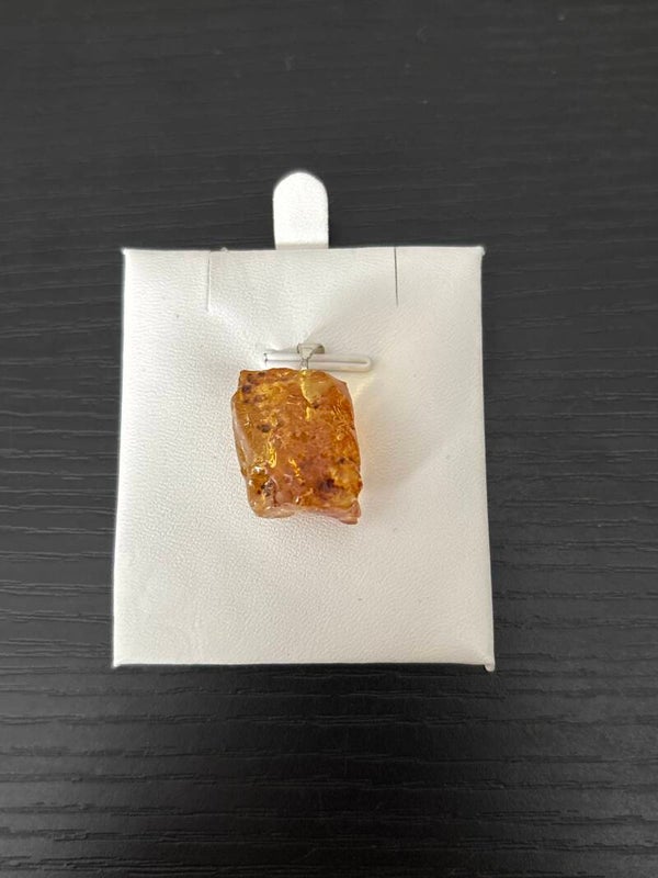 Barnsteen edelsteenhanger