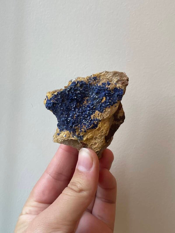 Azuriet met malachiet