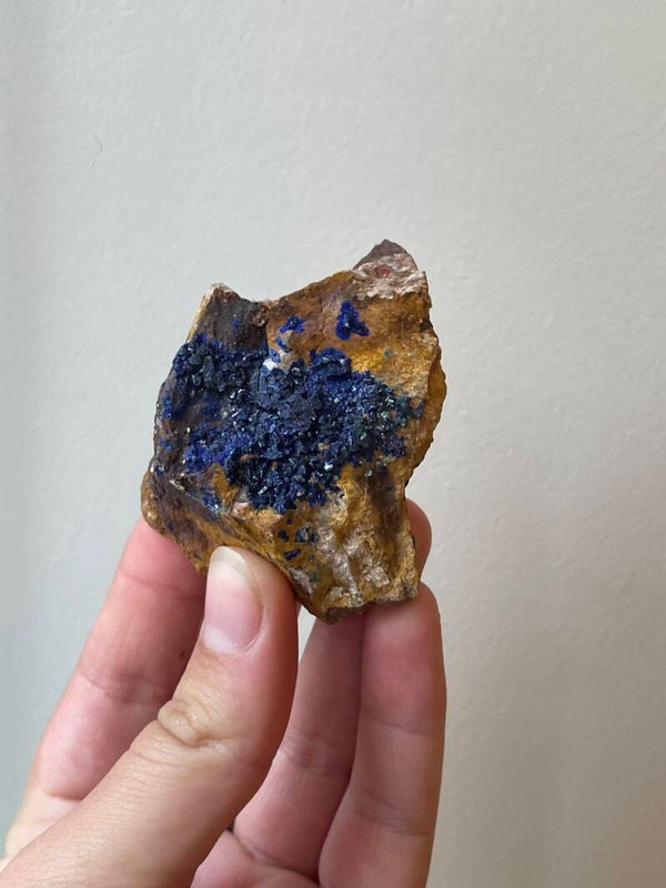 Azuriet met malachiet