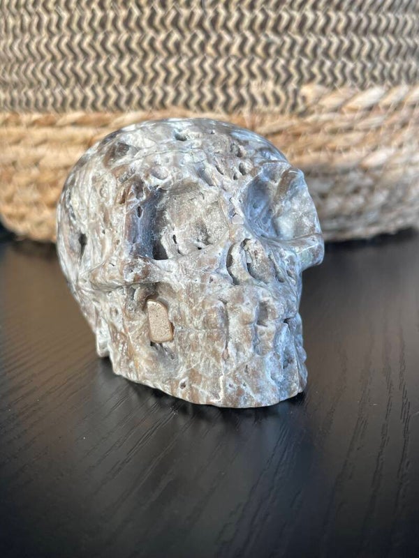 Chalcedoon skull