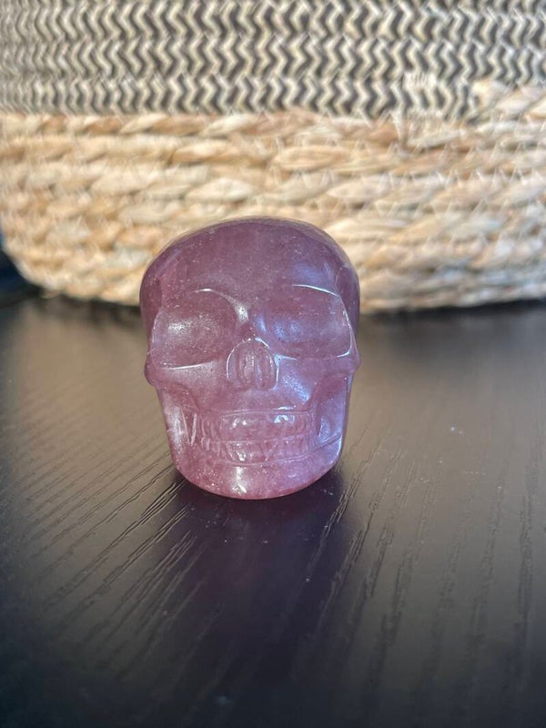 Aardbeien kwarts skull