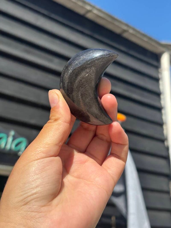 Zilver Obisidiaan maan