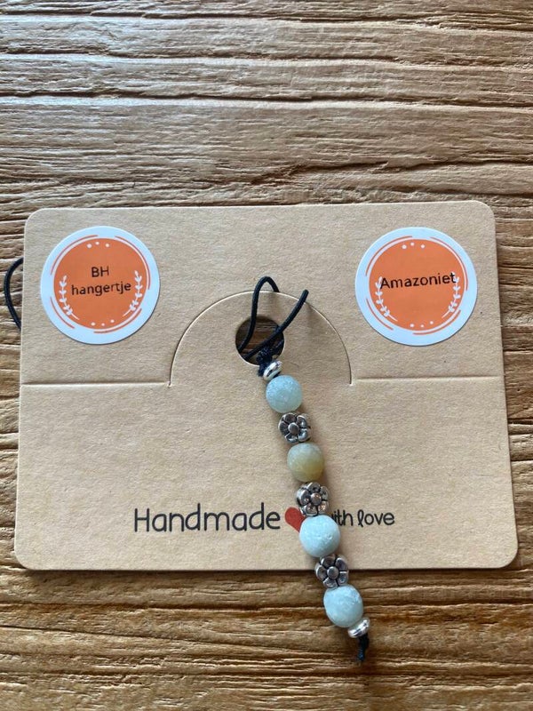 BH hangertje met Amazoniet